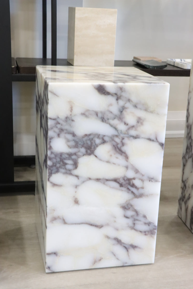 Marble Plinth Calacatta Viola