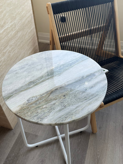 Round Marble Side Table