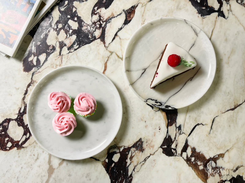 Natural Marble Tray, Serving Platter