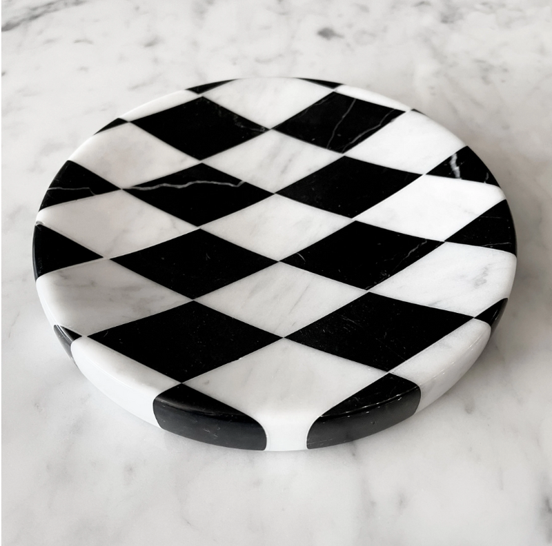 Marble Checkered Plate