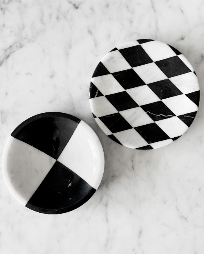 Marble Checkered Plate